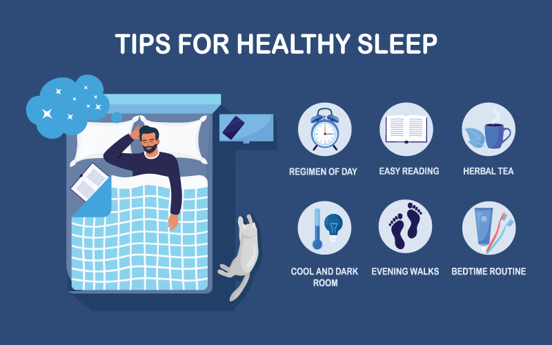 Tips for healthy sleep